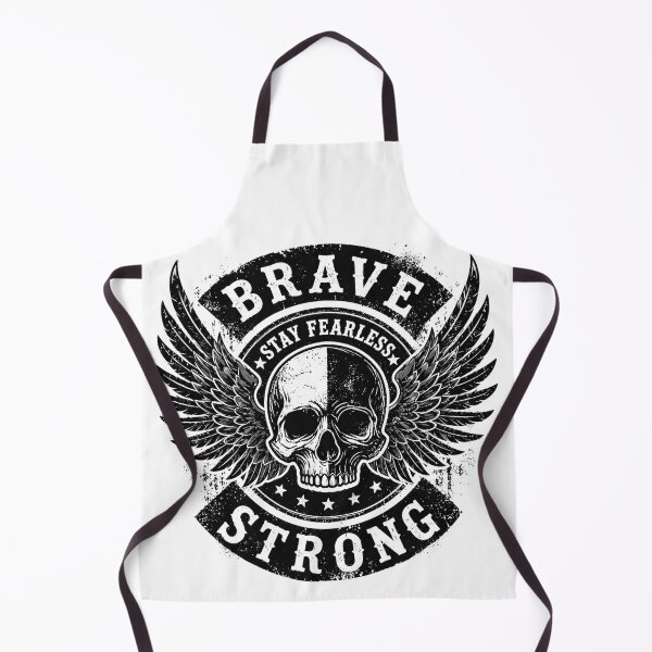 Item preview, Vintage emblem design of a winged skull to conquer fear designed and sold by FusiTink.