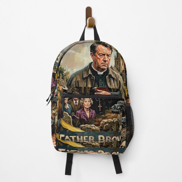 Item preview, Father Brown Poster – Classic British Mystery TV Art designed and sold by Art's Diner.