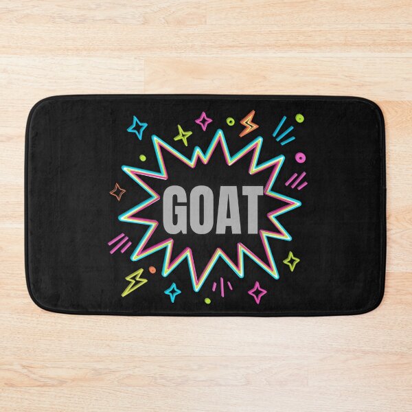 Item preview, Retro Neon GOAT Comic Burst - Greatest Of All Time Pop Art Sticker designed and sold by alalame.