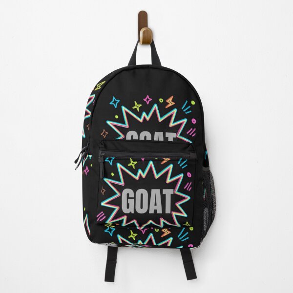 Item preview, Retro Neon GOAT Comic Burst - Greatest Of All Time Pop Art Sticker designed and sold by alalame.