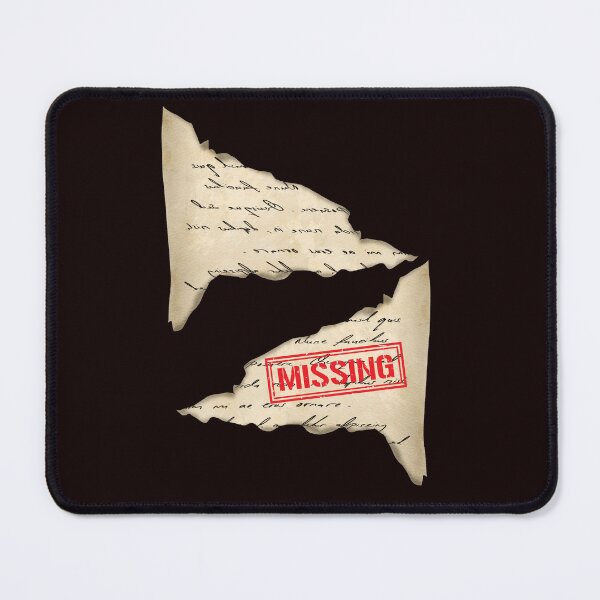 Item preview, Missing Letter Fragment – Vintage Torn Paper Archive Art designed and sold by Tadeusz1.