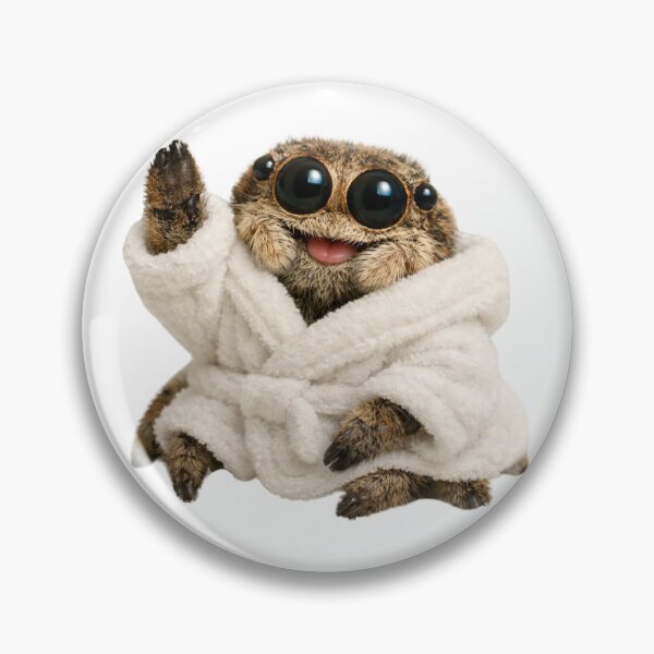 Item preview, Cozy Bathrobe Jumping Spider designed and sold by Sillytoe.