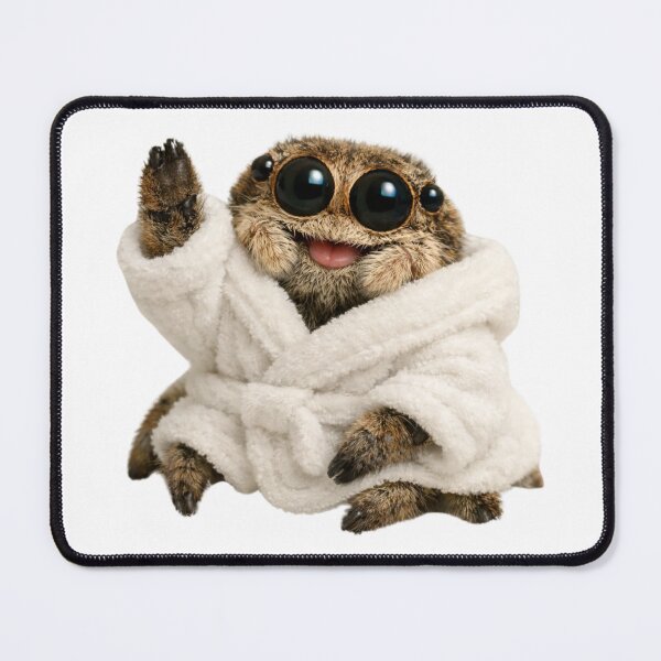 Item preview, Cozy Bathrobe Jumping Spider designed and sold by Sillytoe.