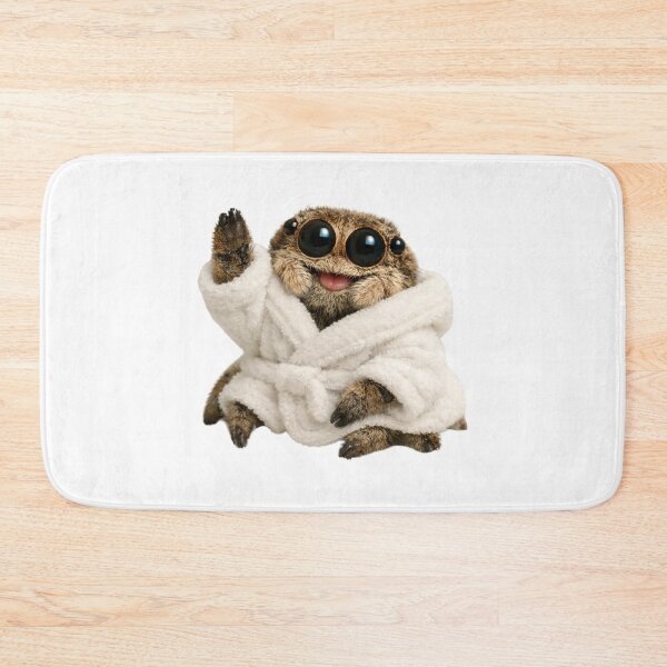 Item preview, Cozy Bathrobe Jumping Spider designed and sold by Sillytoe.