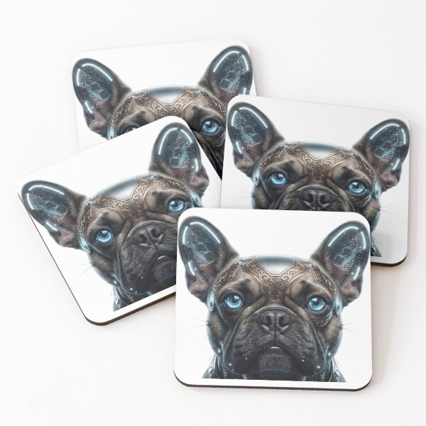 Item preview, Buldogue Francês Futuristic designed and sold by AlanOficial.