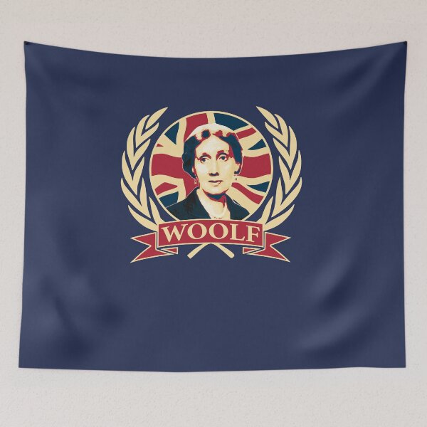 Item preview, Virginia Woolf British Author Portrait Design designed and sold by marke770.