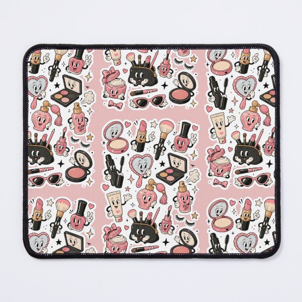 Item preview, Cute Makeup Pattern Collection | Rubber Hose Beauty Cosmetics Cartoon Design designed and sold by TheStephanieRome.