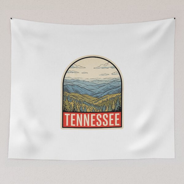 Item preview, Vintage Tennessee Great Smoky Mountains Retro Travel designed and sold by Paper Drip.