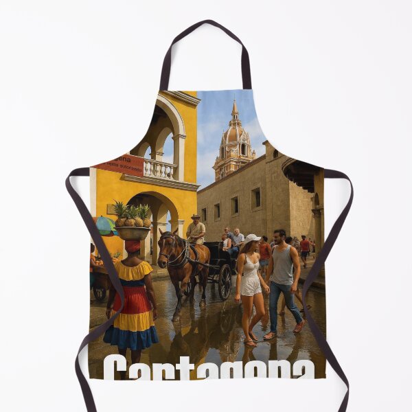 Item preview, 16. Manuela Roman Street, Cartagena designed and sold by @jwatts_Art.