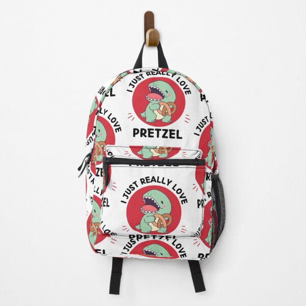 Item preview, Kawaii Dinosaur I Just Really Love Pretzel Food Lover designed and sold by Ali-printshop.