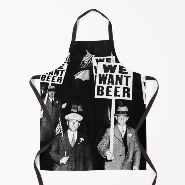 Item preview, We Want Beer, Prohibition, Funny Black and White Vintage Photo Art designed and sold by IconicArchive.