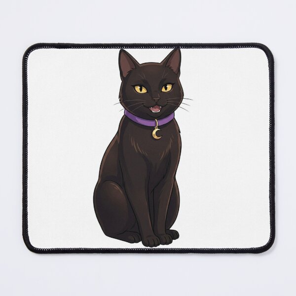 Item preview, Mystic Black Cat Familiar Moon designed and sold by SweetKath19.