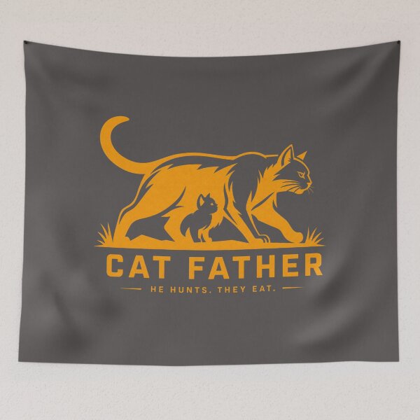 Item preview, panda/cat father designed and sold by @jon.
