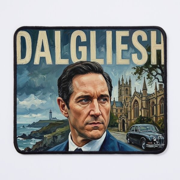 Item preview, Dalgliesh Poster – Classic British Mystery TV Art designed and sold by Art's Diner.
