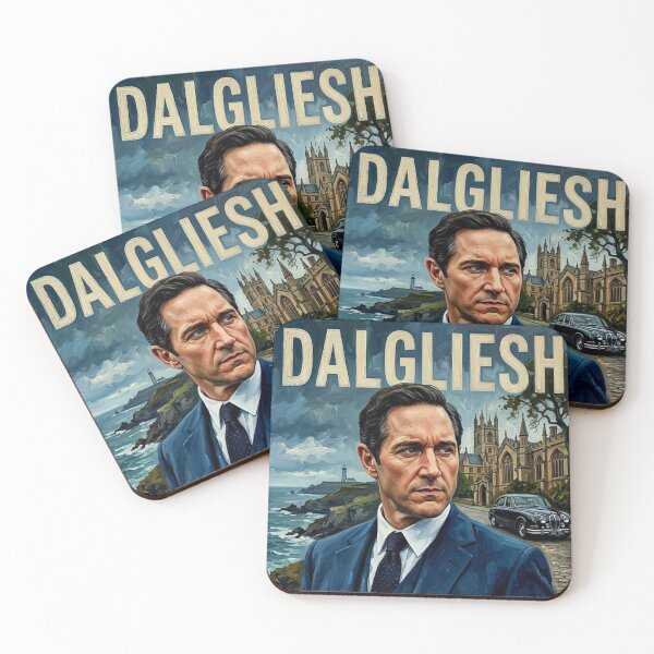 Item preview, Dalgliesh Poster – Classic British Mystery TV Art designed and sold by Art's Diner.