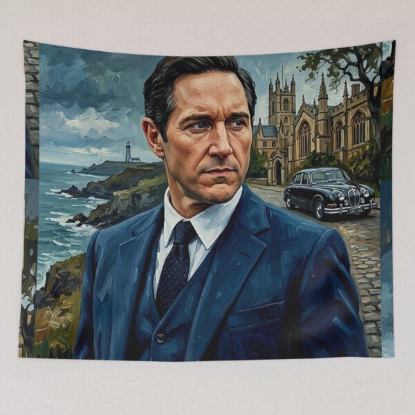 Item preview, Dalgliesh Poster – Classic British Mystery TV Art designed and sold by Art's Diner.