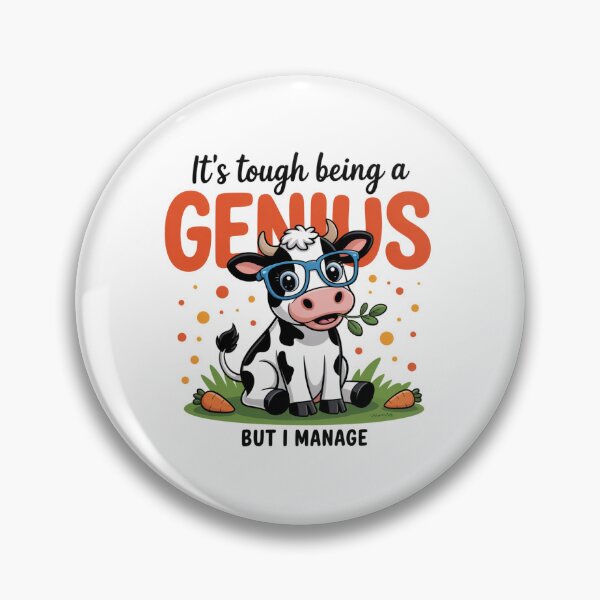Item preview, It's Tough being a Genius designed and sold by piendekmu.