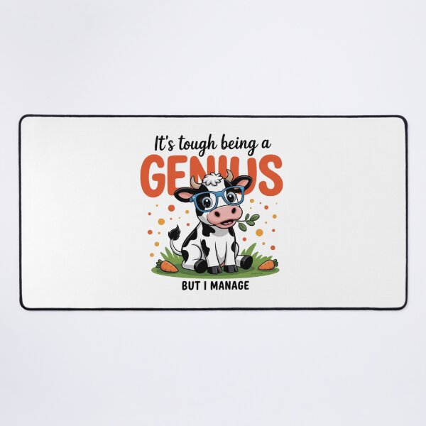 Item preview, It's Tough being a Genius designed and sold by piendekmu.