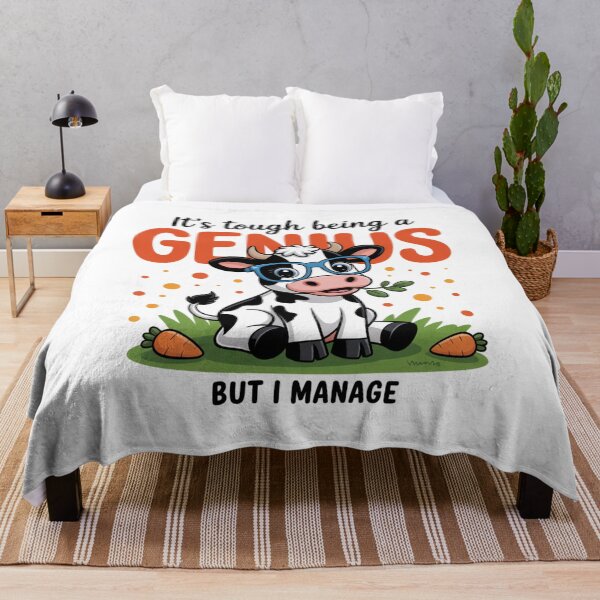Item preview, It's Tough being a Genius designed and sold by piendekmu.