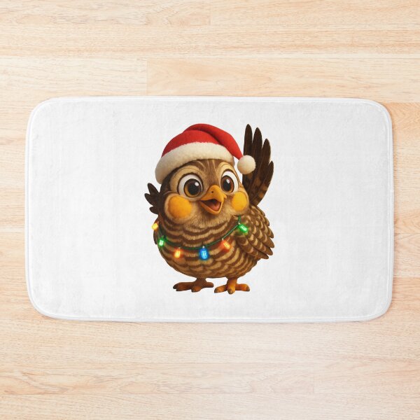 Item preview, Christmas Prairie Chicken designed and sold by Sillytoe.