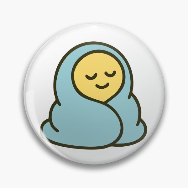 Item preview, Cute Character Wrapped in a Cozy Blanket designed and sold by DailyDoodlesBySumbul.