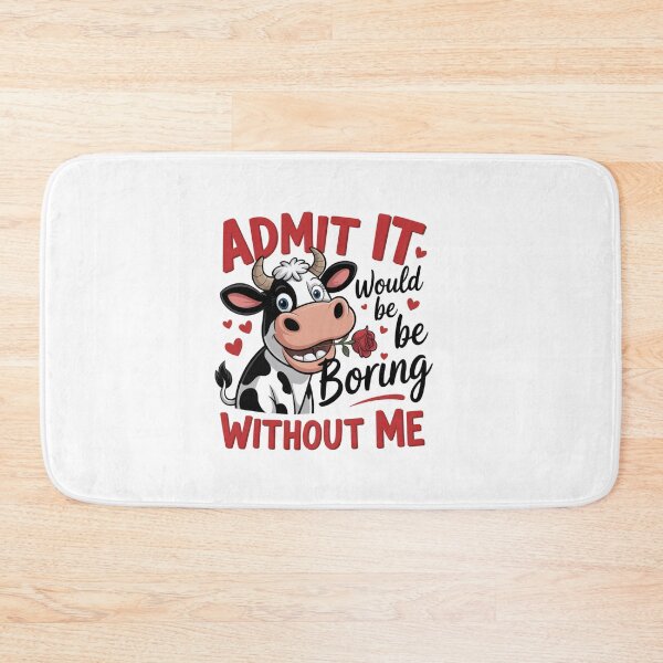 Item preview, Admit It Would be Boring Without Me designed and sold by piendekmu.