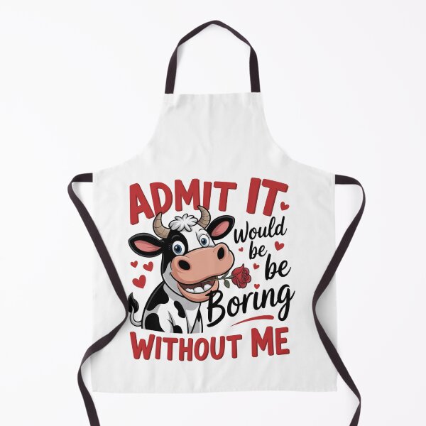 Item preview, Admit It Would be Boring Without Me designed and sold by piendekmu.
