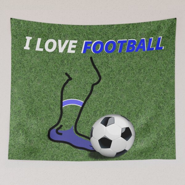 Item preview, I love football designed and sold by AWADHESH  CHAURASIA.