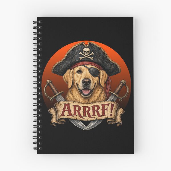 Item preview, Pirate Labrador Retriever – Funny ARRRF! Pirate Dog Graphic designed and sold by NerdyWerks.