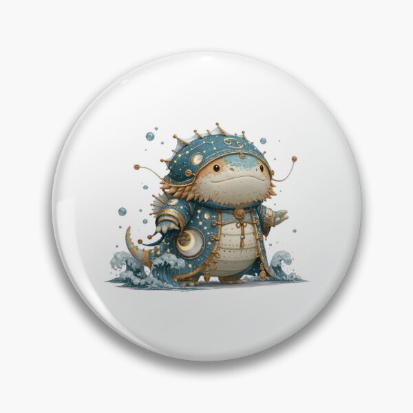 Item preview, Kawaii Bearded Dragon Zodiac Cancer | Cute Reptile Astrology Art designed and sold by Moonlit Menagerie.