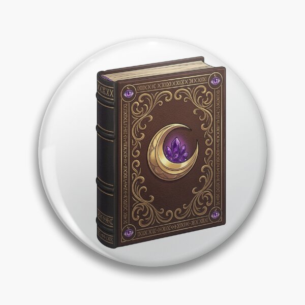 Item preview, Moon Crystal Grimoire Spellbook designed and sold by SweetKath19.