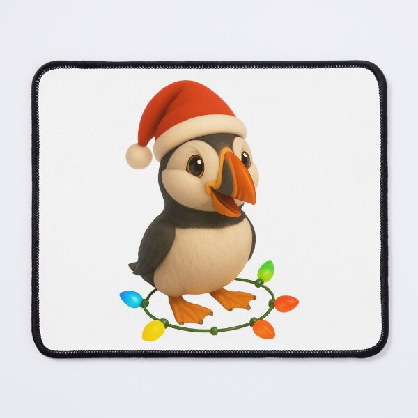 Item preview, Christmas Puffin designed and sold by Sillytoe.
