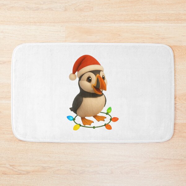 Item preview, Christmas Puffin designed and sold by Sillytoe.