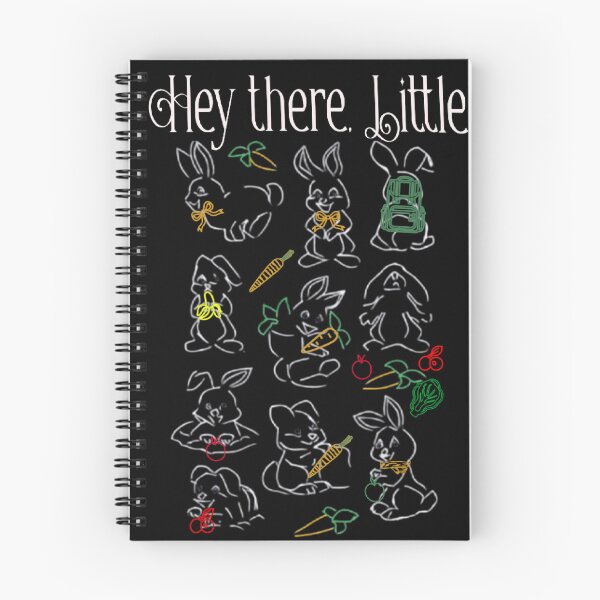 Item preview, Hey There Little Rabbits Line Art Design designed and sold by DivineHaven.