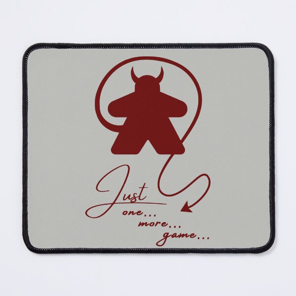 Item preview, Red Painted Devil Meeple Board Game Addict designed and sold by TackyTime.