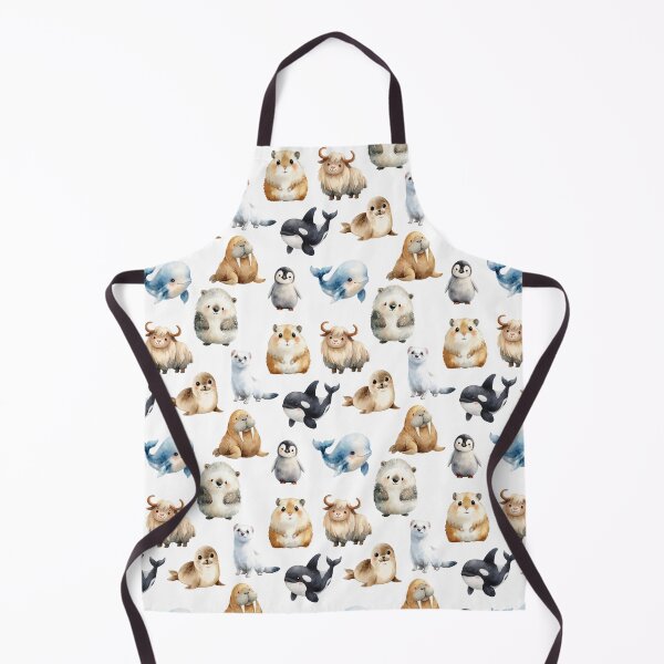 Item preview, Cute Arctic Animals Watercolor | Polar Wildlife Friends designed and sold by PAPIRO SIGLO XXI.