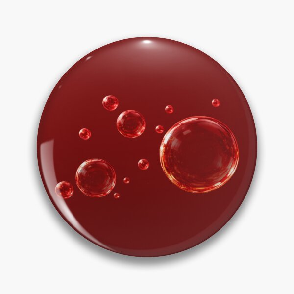 Item preview, Red Transparent Floating Bubbles Isolated designed and sold by Longsilp.