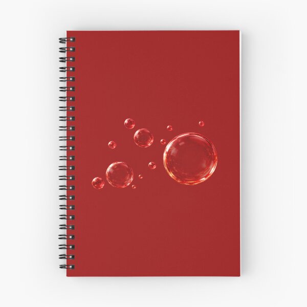 Item preview, Red Transparent Floating Bubbles Isolated designed and sold by Longsilp.