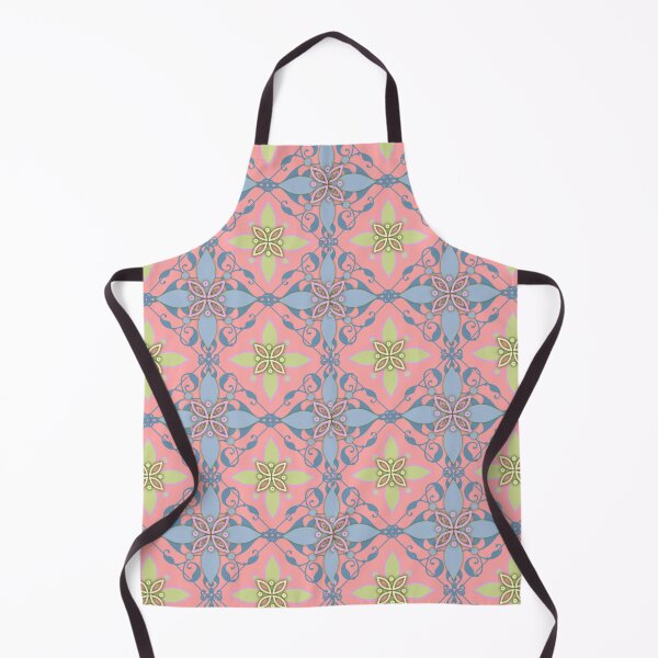 Item preview, Elegant Floral Ornamental Pattern in Pastel Yellow, Pink and Blue designed and sold by DreamsArtwear.