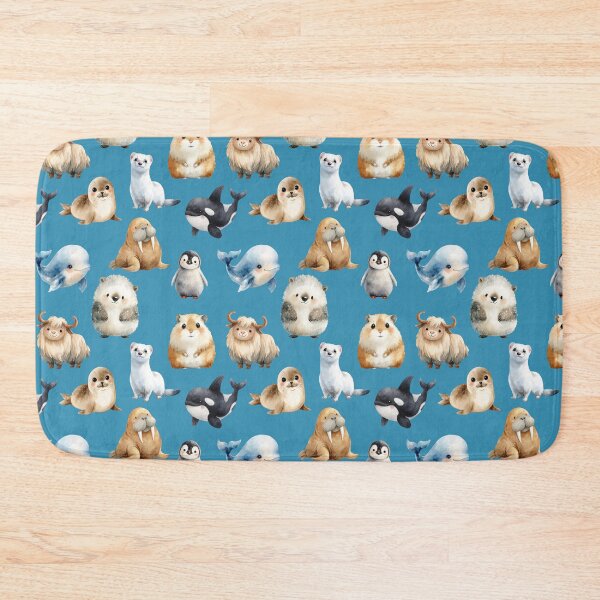 Item preview, Cute Arctic Animals Pattern | Polar Wildlife Friends designed and sold by PAPIRO SIGLO XXI.