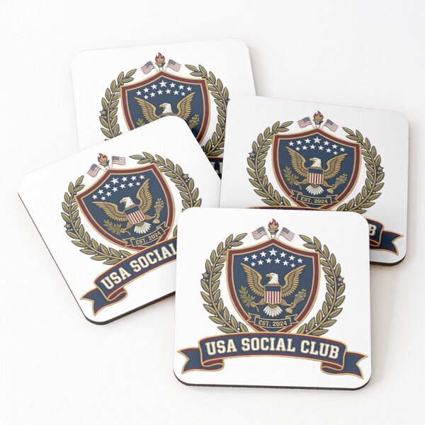 Artikelvorschau, USA Social Club Patriotische Feierlichkeiten zum 4. Juli entworfen und verkauft von ashofthesouth.