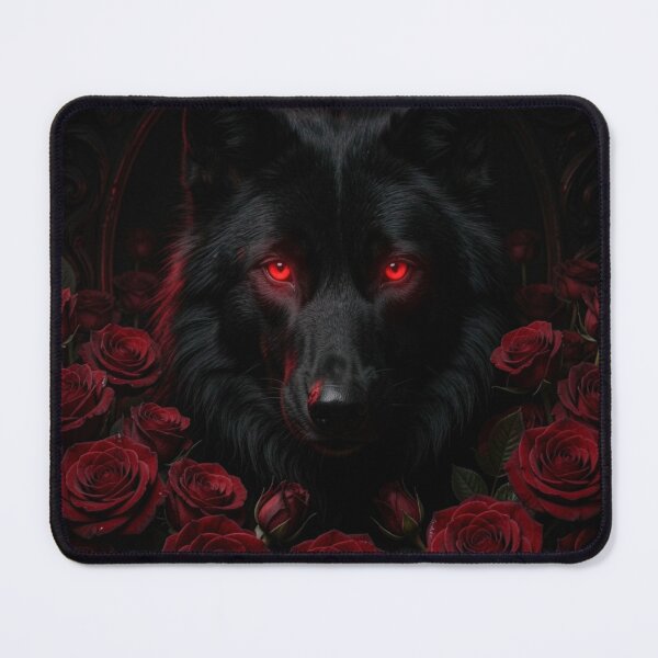 Item preview, Vampire Wolf | Red Roses designed and sold by JanjjaSoulInk.