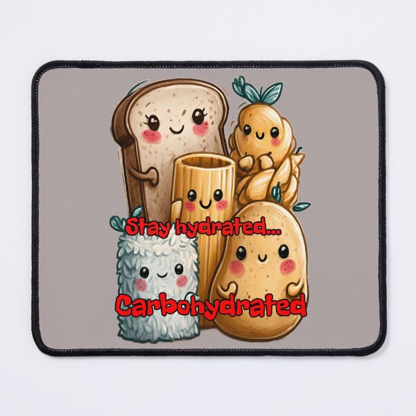 Item preview, Stay hydrated...Carbohydrated designed and sold by Robo-Mart Smart Shopping.