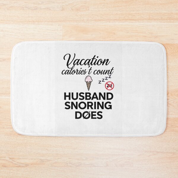 Item preview, Vacation Calories Don't Count Husband Snoring Does | Funny Wife Travel Tank Top designed and sold by Petringo.