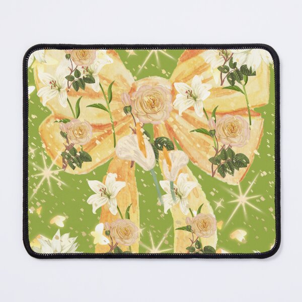 Item preview, Blooms and bows art yellow designed and sold by Extremeallie.