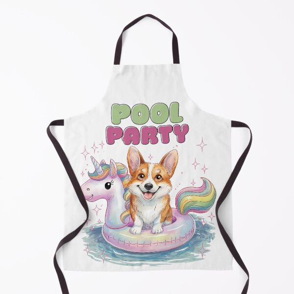 Item preview, Corgi Pool Party designed and sold by piendekmu.