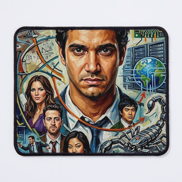 Item preview, The Smartest Guys in the Room – Scorpion Fine Art Print designed and sold by Art's Diner.