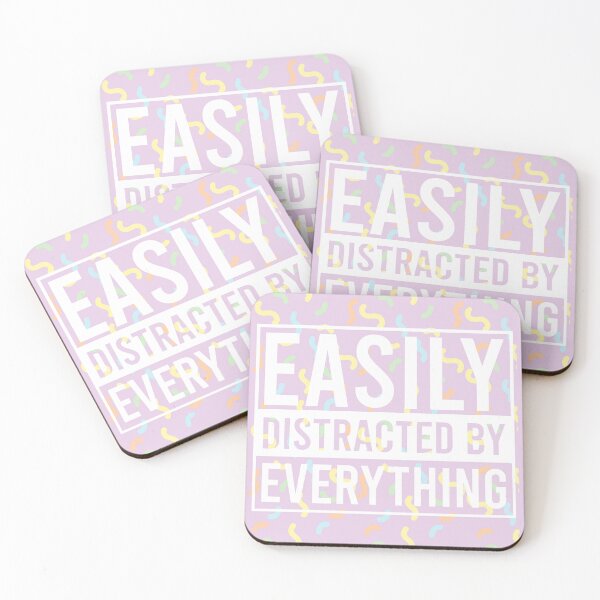 Item preview, easily distracted by everything  designed and sold by ExcessiveSarcasmCo..