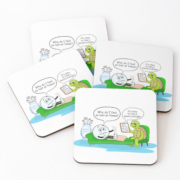 Item preview, Mental Health Get Well, Golf Humor for Support designed and sold by daphsam.