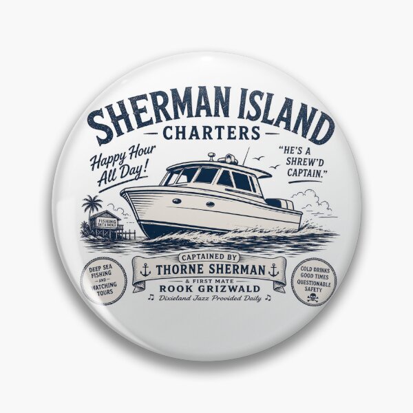 Item preview, Killer Shrews - Sherman Charters (Blue) designed and sold by DynaMotionDesigns.